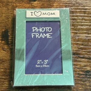 I Love Mom mini frame 2” x 3”
